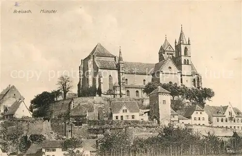 AK / Ansichtskarte Breisach_Rhein Altstadt Muenster Breisach Rhein
