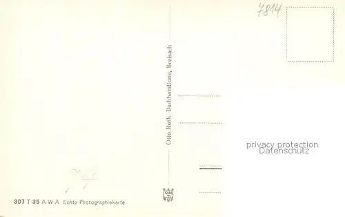 AK / Ansichtskarte Breisach_Rhein Uferpartie am Rhein Schiffsbruecke Blick zum Muenster Breisach Rhein