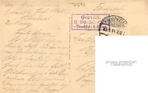 AK / Ansichtskarte Breisach_Rhein Schiffsbruecke Blick zum Muenster Breisach Rhein