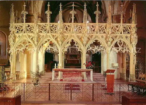 AK / Ansichtskarte Breisach_Rhein St Stephansmuenster Lettner Breisach Rhein