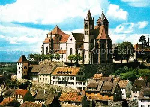 AK / Ansichtskarte Breisach_Rhein Altstadt mit St Stephansmuenster Breisach Rhein