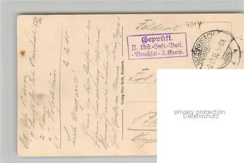 AK / Ansichtskarte Breisach_Rhein Partie am Rhein Blick zum Muenster Breisach Rhein