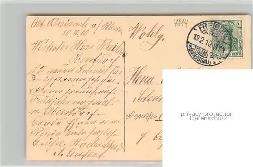 AK / Ansichtskarte Breisach_Rhein Altstadt Muenster Breisach Rhein