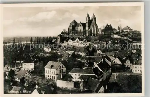 AK / Ansichtskarte Breisach_Rhein Stadtbild mit Muenster Breisach Rhein