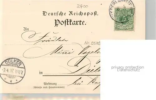 AK / Ansichtskarte Luebeck Rathaus Holstentor Wall Burgturm Stadtpanorama Deutsche Reichspost Luebeck