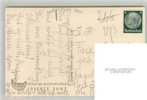 AK / Ansichtskarte Luebeck Bahnhof Luebeck