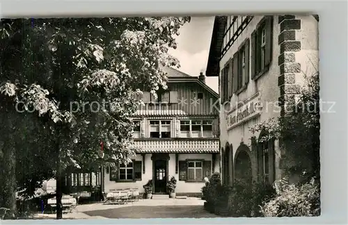 AK / Ansichtskarte Waldkirch_Breisgau Gasthaus Pension Felsenkeller Waldkirch Breisgau