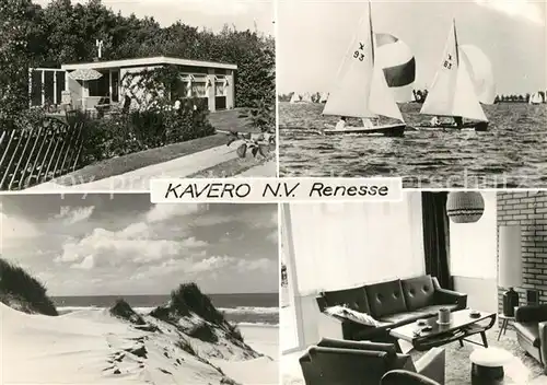 AK / Ansichtskarte Renesse Kavero Duenen Segelboote Renesse