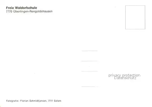 AK / Ansichtskarte ueberlingen_Bodensee Freie Waldorfschule Kuhherde Reongoldshausen ueberlingen Bodensee