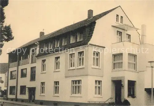 AK / Ansichtskarte Bad_Lippspringe Haus Fischer Ruhe  Bad_Lippspringe