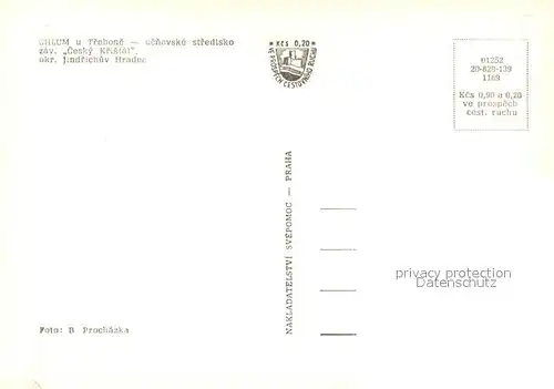 AK / Ansichtskarte Chlum_u_Trebone Gebaeude Chlum_u_Trebone