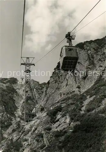 AK / Ansichtskarte Untersberg Untersbergseilbahn St. Leonhard Untersberg