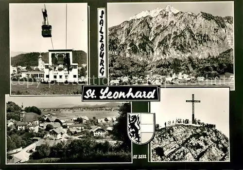 AK / Ansichtskarte Salzburg_Oesterreich St. Leonhard Seilbahn Salzburg_Oesterreich