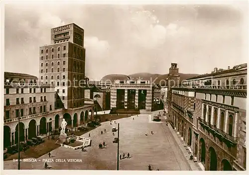 AK / Ansichtskarte Brescia Piazza delle Vittoria Brescia