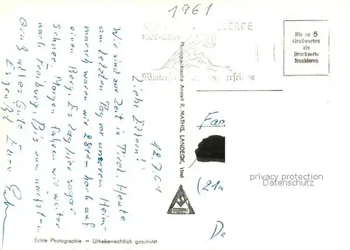 AK / Ansichtskarte Valluga Vallugabahn Valluga