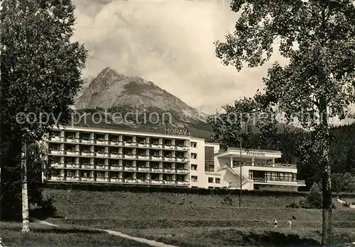 AK / Ansichtskarte Tatranska_Lomnica Gebaeude Tatranska Lomnica