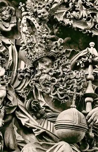 AK / Ansichtskarte Breisach_Rhein St Stephansmuenster Hochaltar Schrein Meister H. L. 16. Jhdt. Breisach Rhein