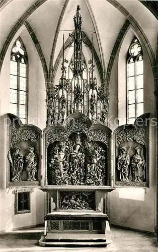 AK / Ansichtskarte Breisach_Rhein St Stephansmuenster Hochaltar des Meisters H. L. 16. Jhdt. Breisach Rhein