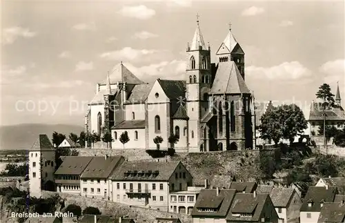 AK / Ansichtskarte Breisach_Rhein Muensterberg St Stephansmuenster Breisach Rhein