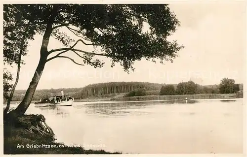 AK / Ansichtskarte Potsdam Partie am Griebnitzsee Ausflugsdampfer Potsdam