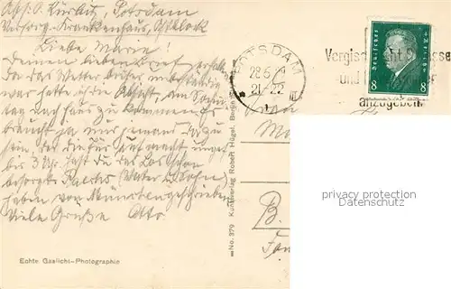 AK / Ansichtskarte Potsdam Partie am Griebnitzsee Ausflugsdampfer Potsdam