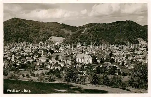 AK / Ansichtskarte Waldkirch_Breisgau Panorama Schwarzwald Waldkirch Breisgau