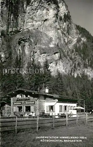 AK / Ansichtskarte Badgastein Himmelwand Koetschachtal Badgastein