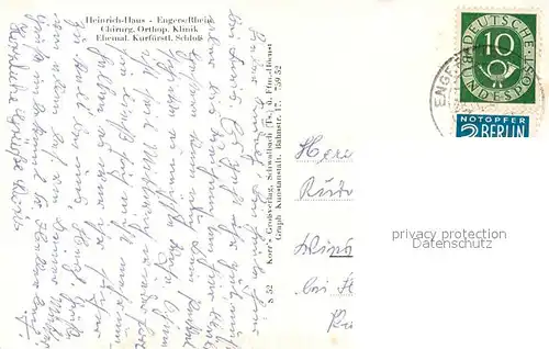 AK / Ansichtskarte Engers Heinrich Haus  Engers