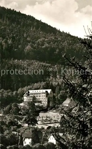 AK / Ansichtskarte Herrenalb_Bad Haus der Kirche  Herrenalb_Bad