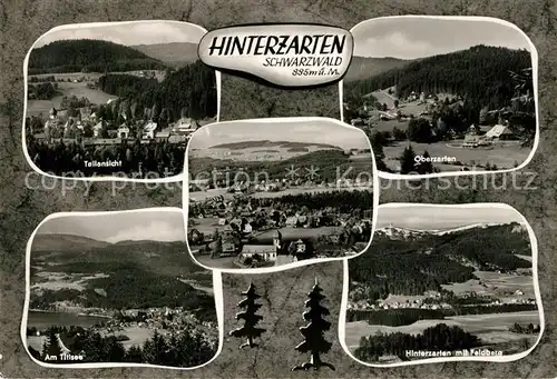 AK / Ansichtskarte Hinterzarten Oberzarten Feldberg Titisee Hinterzarten