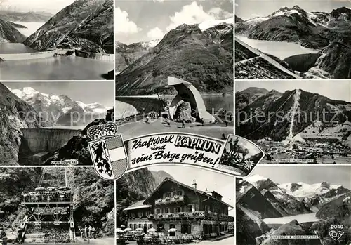 AK / Ansichtskarte Kaprun Kraftwerk Krafthaus Hauptstufe Limbergsperre Kaprun