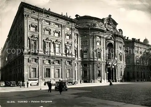 AK / Ansichtskarte Torino Palazzo Carignano Torino