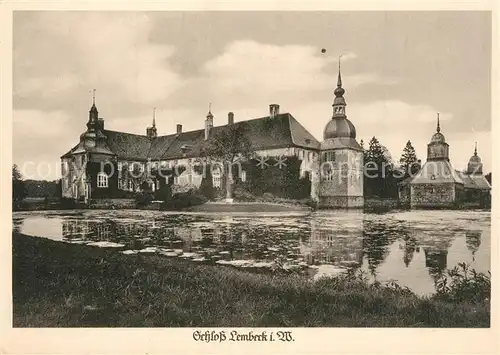 AK / Ansichtskarte Lembeck Schloss  Lembeck