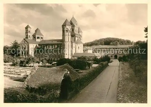AK / Ansichtskarte Maria_Laach_Glees Basilika Pfortenbau  Maria_Laach_Glees