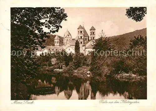 AK / Ansichtskarte Maria_Laach_Glees Klostergarten Maria_Laach_Glees