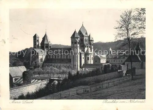 AK / Ansichtskarte Maria_Laach_Glees Basilika Maria_Laach_Glees