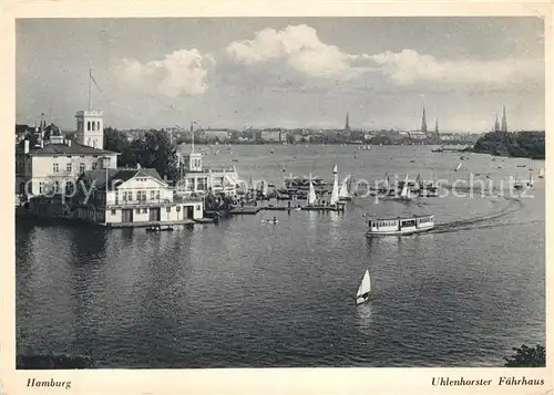 AK / Ansichtskarte Hamburg Uhlenhorster Faehrhaus  Hamburg