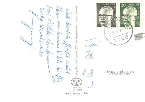 AK / Ansichtskarte Wallduern Rathaus Wallfahrtskirche Jugendherberge  Wallduern