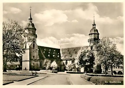 AK / Ansichtskarte Freudenstadt Evangelische Stadtkirche Freudenstadt