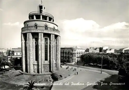 AK / Ansichtskarte Siracusa Piazzale del Pantheon  Siracusa