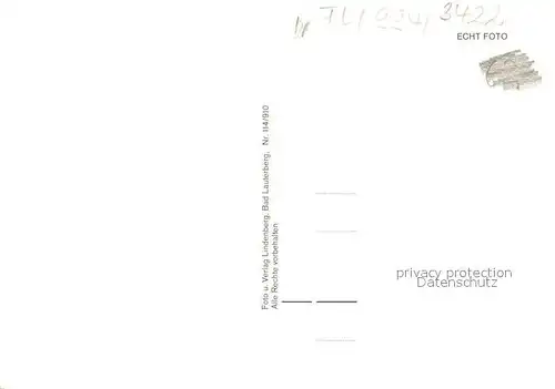 AK / Ansichtskarte Bad_Lauterberg Bismarckturm Bad_Lauterberg