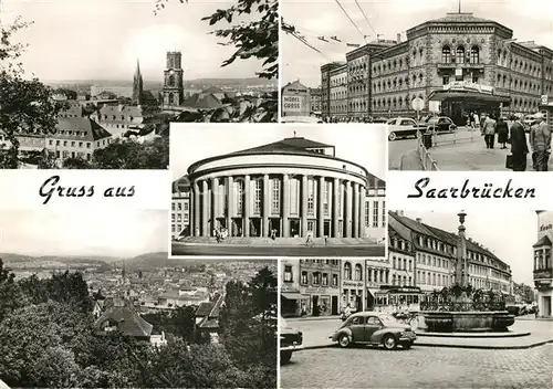 AK / Ansichtskarte Saarbruecken  Saarbruecken