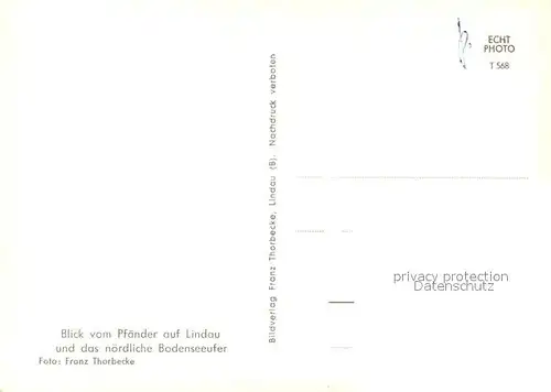 AK / Ansichtskarte Lindau_Bodensee  Lindau Bodensee