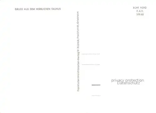 AK / Ansichtskarte Feldberg_Taunus Schlossborn Glashuetten Arnoldshain Feldberg Taunus