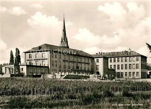 AK / Ansichtskarte Erbach_Rheingau Hotel Schloss Reinhartshausen Erbach Rheingau