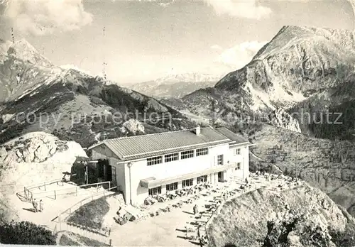 AK / Ansichtskarte Berchtesgaden Jennerbahn Bergstation Berggaststaetten Schneibstein Berchtesgaden