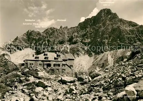 AK / Ansichtskarte Prinz_Luitpold_Haus Nordspitze Schwarze Wand Madonna Prinz_Luitpold_Haus
