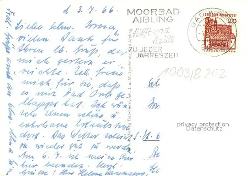 AK / Ansichtskarte Bad_Aibling Kurklinik Dr. Knarr Landhaus Bad_Aibling