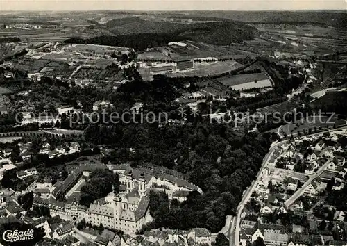 AK / Ansichtskarte Bad_Mergentheim Fliegeraufnahme Schloss Kurviertel Bad_Mergentheim