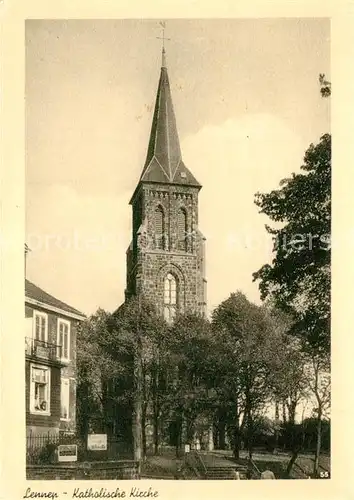 AK / Ansichtskarte Lennep Katholische Kirche Lennep